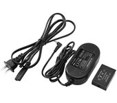 LP-E12 Batería ficticia para M M2 M10 M50 M100 M200 Mark II Acoplador ficticio de cámara Enchufe de EE. UU. Negro