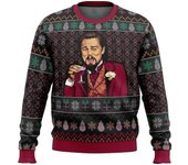 Riendo Leo Dicaprio Meme Feo Suéter Navideño Regalo Santa Claus Jersey Hombres 3d XL