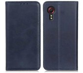 Para Samsung Galaxy Xcover7 Split Leather Case Cartera Cubierta del teléfono Cierre magnético Multicolor Style C