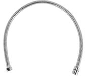 Manguera flexible de ducha de agua de baño de acero inoxidable de 80 cm Como se muestra