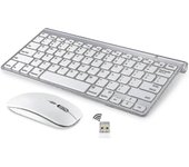 Teclado y ratón inalámbricos para Apple Imac Windows o Android (2.4g Wireless)