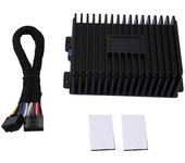 Radio de coche DSP Amplificador sin pérdidas Altavoces modificados de 4 vías Android Actualización de sonido de coche con cable universal Negro