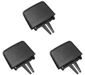 unbrand 3 piezas para la serie 3 E90 05-12 Aire acondicionado delantero Aire acondicionado Ventilación Salida Lengüeta Clip Kit de reparación Black...