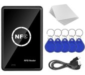 Duplicador de copiadora RFID Nfc 13.56khz Llavero Nfc Lector de tarjetas inteligentes Escritor 13.56mhz Programador encriptado Usb Uid T5577-yuyu C...