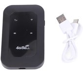 Hotspot WiFi móvil 4G LTE admite 10 dispositivos Conexión Mini enrutador WiFi portátil con ranura para tarjeta SIM para Windows para Linux