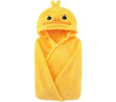 Toalla de baño con capucha de pato Poncho para niños Ultra suave Bebé Toalla de baño Envoltura absorbente para niños pequeños Albornoz Toalla con c...