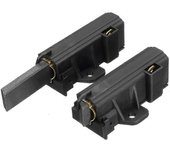 Escobilla de carbón del motor eléctrico de la lavadora,Suela Escobillas de carbón del motor Suela para Zanussi Electrolux 4006020152 5X13X35 Negro