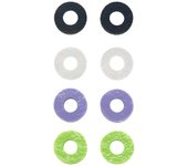 Anillos auxiliares de asistencia de puntería con anillo de esponja para el controlador de juegos PS5-PS4 Switch PRO