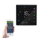 BHT-006GBW Calefacción Eléctrica por Suelo Radiante Termostato Inteligente Tuya App Control WiFi Panel Controlador - Negro Multicolor Black