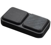 Teclado macro programable USB de tecla grande Botón de 2 teclas USB Mini teclado Copiar y pegar Mini teclado Negro