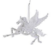 Colgante de adorno colgante del árbol de Navidad para el diseño de la escena de la tienda del festival de la puerta Pegaso Small