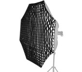 140 cm / 55 pulgadas Fotografía Octagon Softbox Grid Black Honeycomb Grid Softbox Reflector Portrait Product