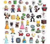 48 piezas Super Mario Bros Action Figure Doll Playset Figurine Gift[PB]