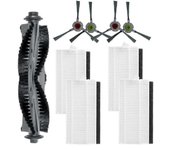 Kit de cepillos laterales de filtros de cepillo principal para el juego de accesorios de repuesto de repuesto de la aspiradora robot aspiradora AIR...
