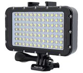 50m / 164ft impermeable recargable regulable luces subacuáticas luces de buceo led luces de vídeo 84 led 5000lm para Gopro Nikon Panasonic cámaras ...