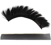 Kaesi Cuttable Casco Peluca Desmontable Alta Temperatura Seda Casco de Color Brillante Mohawk Suministros de casco Negro