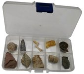 Fósiles fósiles Kit didáctico de especímenes Modelo Colección Orthoceras Paleontología Trilobite Ciencia Toy Como se muestra