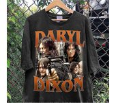 Camisa Daryl Dixon, Camisa Clásica De Personajes De Películas Gráficas, Camiseta Vintage De Daryl Dixon De Los 90, Camisa Vintage De The Walking De...