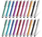 20pcs Touchscreen Stylus Pen para todos los dispositivos de pantalla táctil capacitiva
