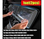 decoración interior del coche para Mercedes Benz GLE GLS G S Glass W167 V167 GLE350/450 X167 G463 G500 W222 Protector de cristal templado de la pan...