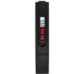 Instrumento de dureza del agua de alta precisión EC TDS Tester Medidor de PH Acuario Piscina Calidad del agua Lápiz de prueba de pureza negro