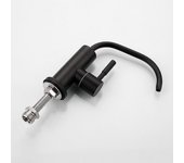 Grifo de filtro de agua potable directo de cocina de acero inoxidable Grifo de filtro de agua de ósmosis inversa Si Negro