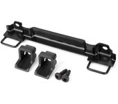 Shindat Soporte ISOFIX Universal Acero, Asientos de Seguridad para Niños Kit de Montaje ISOfix Delgado Duradero Larga Vida Estable para Coche (Negro)