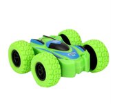 Fruushop Conjunto de vehículos de juguete caliente Coches de juguete Coche inercial de doble cara Coche de juguete de acrobacias de campo giratorio...