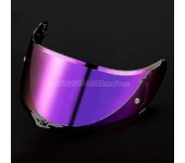 Visor de casco para Agv K1 K3 Sv K5 Casco de motocicleta Gafas casco de moto Lente de decoloración Visor de visión nocturna Púrpura