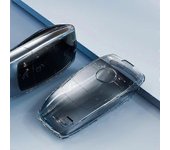 Cubierta transparente de TPU para la caja de la llave del coche de Mercedes Benz E C S GLC Clase E200 E400 E63 W213 S550 S560 C260 A200 Protector d...