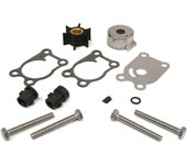 Kit de impulsor de bomba de agua 389844, 0396644, 396644 para , Evinrude 1980-2005 SilverBlack