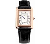 Pablo Raez Lujo Cuero Amante Reloj Vestido Señora Hombre Reloj de Pulsera Cuadrado Mujeres Montre Unisex Regalo Masculino Casual Reloj de Pareja Ro...