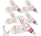 60 PC dispositivo de micción femenina desechable, embudo de orina para mujeres embudo urinario femenino portátil