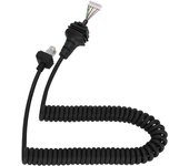 Micrófono de altavoz Micrófono de mano Cable de cable de repuesto apto para micrófono de radio ICOM HM-152