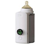 Calentador de biberones Calentador de leche nocturno inalámbrico USB Recargable Termostato de calentamiento de leche Electrodomésticos portátiles a...
