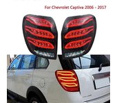 Youping 2PCS Impermeable LED Coche Frenado Trasero Luz de giro Luces traseras Luces traseras Conjunto de lámpara dinámica para Chevrolet Captiva 20...