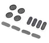 2set Piezas de reparación de auriculares Malla de filtro de polvo para Airpods Pro Filtros protectores One Size