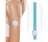 Wjtg Freestyle Libre 3 Sensores, 45 Piezas Freestyle Libre 2 Apósitos Transparentes Freestyle Libre Para Freestyle Libre 1, 2 Y 3 Sensores W