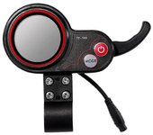 Pantalla de instrumentos de scooter eléctrico para piezas de scooter eléctrico Negro