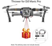 Lanzador de sistema de lanzamiento aéreo para cuadricóptero de dron de entrega de cebo de pesca Mavic Pro