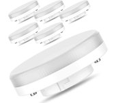 Bombilla LED Gx53 de 6 piezas: 7w / 400lm, reemplazo incandescente de 50w, blanco natural 4000k, no regulable, 220-240v [clase de energía A +] [cla...