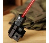 Mini linterna láser infrarroja ajustable con lente de alta transmitancia - luz roja, rango de 11 m y 20 m