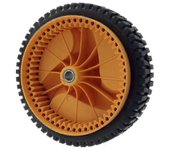 Paquete de 2 ruedas cortadoras de césped de 196 mm para Husqvarnaa Mcculloch 5324025-67