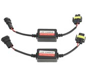 2Pcs H8 H9 H11 LED Canbus Decodificador 12V Libre de errores Anti Parpadeo para faro LED Luz antiniebla