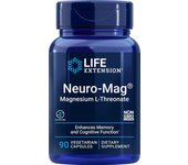 Life Extension Neuro-Mag L-Treonato de Magnesio, 90 Cápsulas Vegetales
