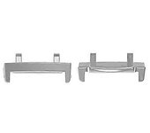 Conector de correa de reloj INF para Amazfit T-Rex 3 (par) Plata