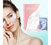 Cuidado de los ojos Microcorriente Rf Masaje Máscara de ojos Rf Mini Masaje de parche ocular Parches oculares de hidrogel Masajeador caliente