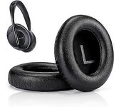 Cojines de almohadillas de repuesto, cubierta de almohadillas para auriculares Bose 700 con cancelación de ruido Nc700 sobre la oreja Negro