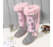 Elsa Princess Kids Winter Frozen Boots