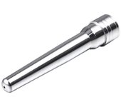 Boquilla de la boquilla de vapor para Delonghi Dedica EC680 / EC685, EC9335, ECP3420, ECO310, Tubo interior de espuma de leche, acero inoxidable Plata